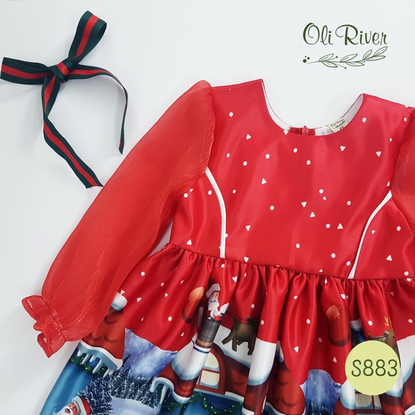 Váy Tafta Ông già Noel