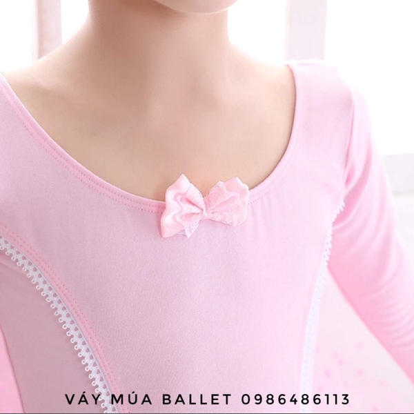 Váy múa bèo xoè dài tay new