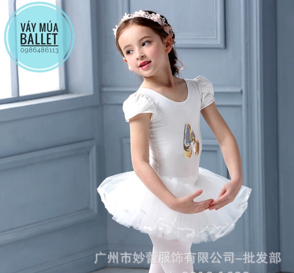 Váy múa kimsa giày Barbie