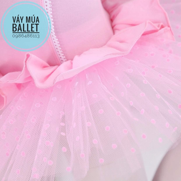 Váy múa bèo xoè new tay bồng
