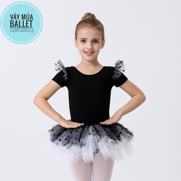 Váy múa tiên ngắn bi