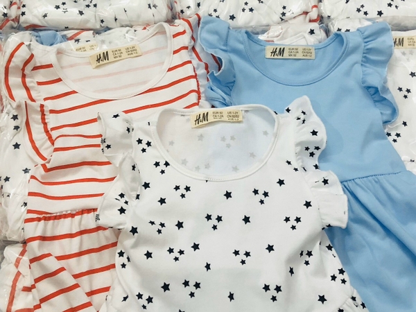 Set 3 váy cánh tiên HM BG