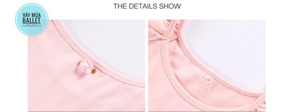 Váy tập múa tiên voan 2 tầng (hồng, xanh, tím, đen)