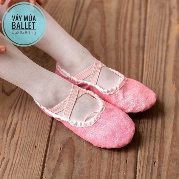 Giày vải múa nhũ