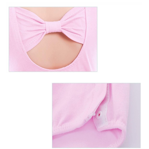 Set áo váy tập múa tay ngắn (tím, hồng, đen, đậm)