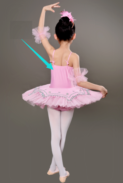 Set váy ballet biểu diễn kèm tất, hoa tay, cài tóc