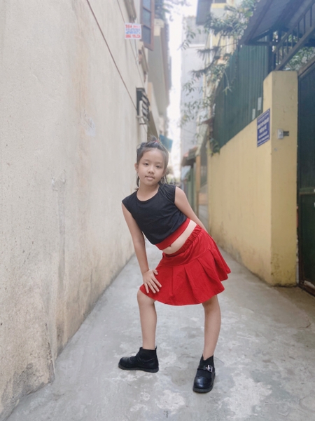 Bộ nhảy chân váy rời