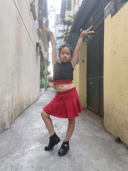 Bộ nhảy chân váy rời