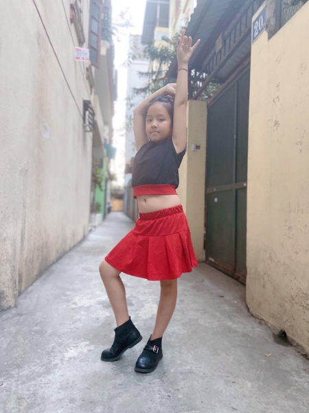 Bộ nhảy chân váy rời