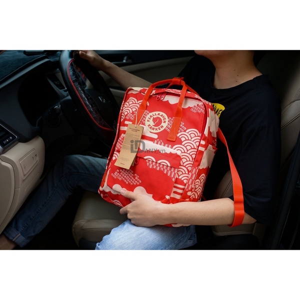Balo Kanken hoạ tiết