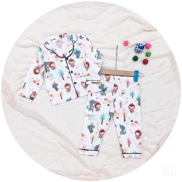 Bộ Pizama thô Hàn