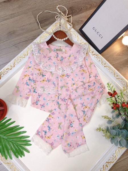 Bộ pizama thô cotton đại nhiều mẫu