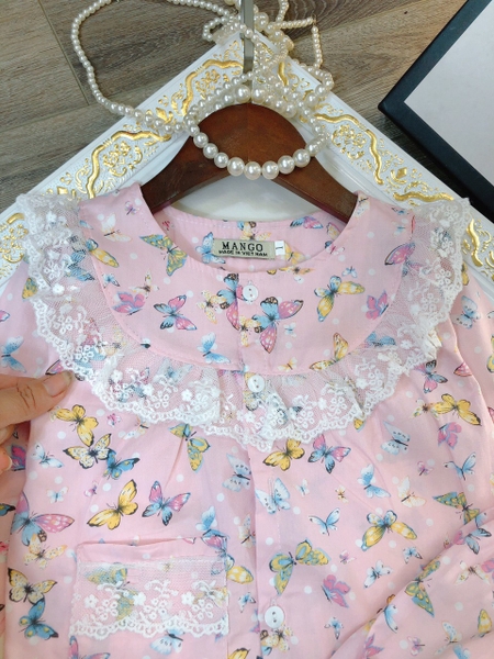 Bộ pizama thô cotton đại nhiều mẫu