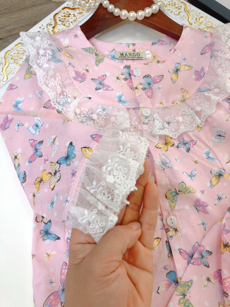 Bộ pizama thô cotton đại nhiều mẫu