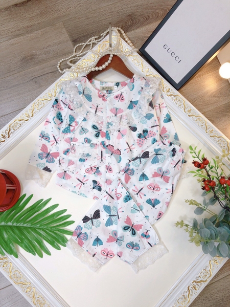 Bộ pizama thô cotton đại nhiều mẫu
