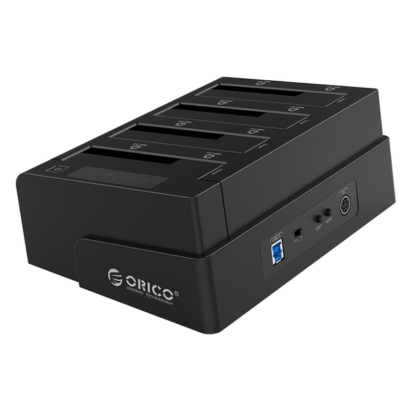 Đế ổ cứng (Docking) Orico 6648US3-C 4 khe cắm SATA 3 USB 3.0 - Tốc độ 5Gbps