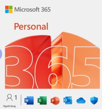 Phần mềm Microsoft 365 Personal English Subscr 1YR APAC EM Medialess Emerging Market P10 (QQ2-01896) (1 năm, 1 tài khoản, 5 thiết bị)-NK