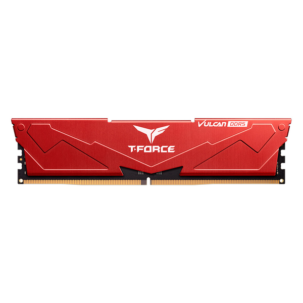 RAM PC TeamGroup T-Force Vulcan (16GB, DDR5, 5200Mhz, Red)
