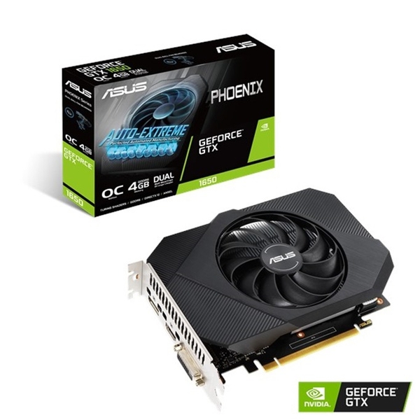 VGA ASUS Phoenix GeForce PH-GTX1650-O4GD6 4GB GDDR6