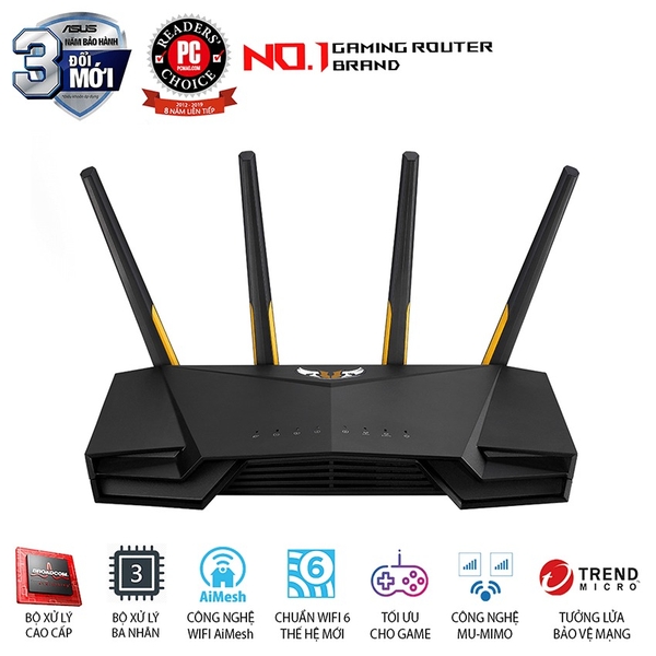 Bộ phát wifi ASUS TUF GAMING AX3000