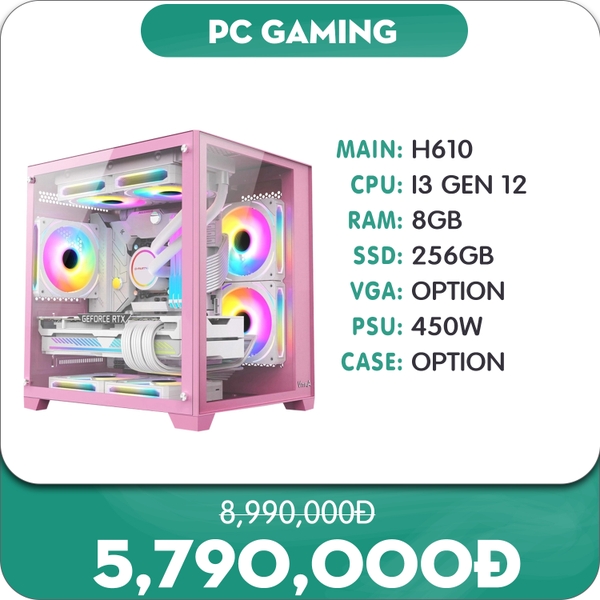 PC Gaming H610 I3 GEN 12