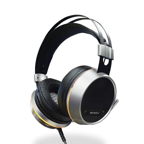 Tai Nghe Soundmax Over-Ear AH-713 ( USB,Mic xoay)