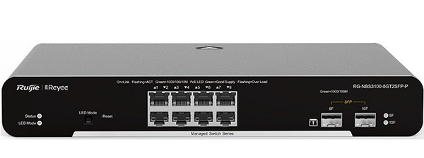 Switch RUIJIE Reyee RG-NBS3100-8GT2SFP 8 Port Gigabit