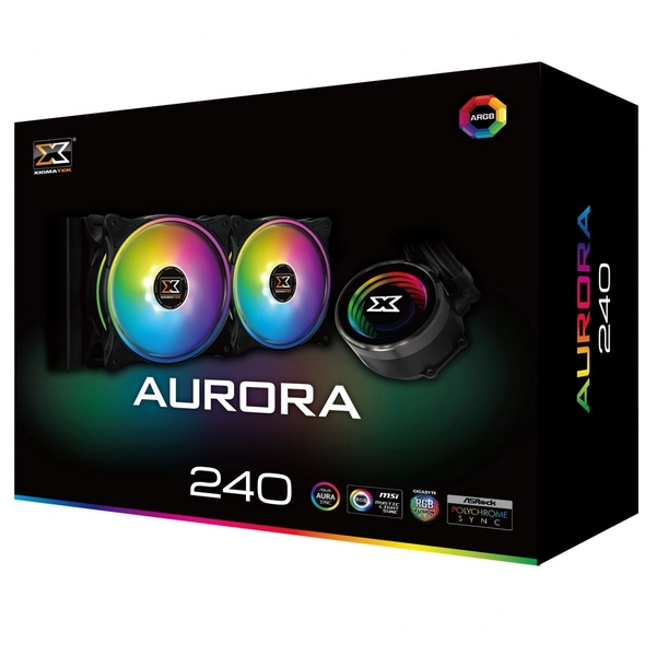 Tản nhiệt nước CPU XIGMATEK AURORA 240 (EN42807) – ARGB