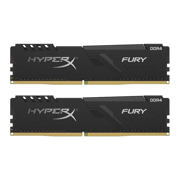 Ram PC Kingston HyperX Fury Black 16GB 2666MHz DDR4