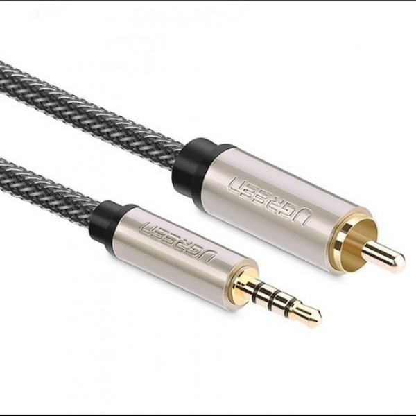 Cáp Audio 3.5mm to RCA Coalxial 3M UGREEN 20734