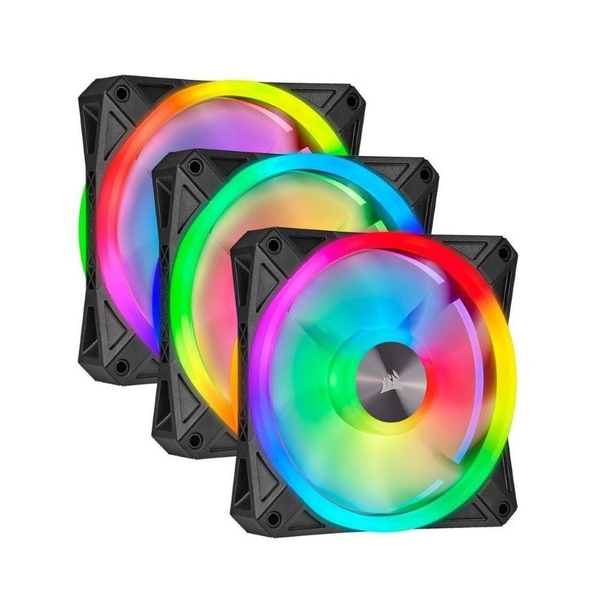 Bộ 3 quạt 120mm Corsair QL120 RGB (CO-9050098-WW)