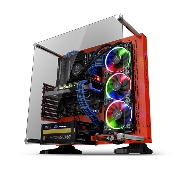 Case Thermaltake Core P3 TG Red Edition