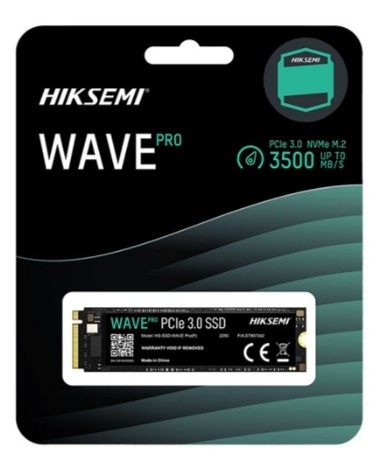 Ổ SSD HIKSEMI HS-SSD-WAVE P 512Gb (NVMe PCIe/ Gen3x4 M2.2280/ 2500MB/s/ 1025MB/s)