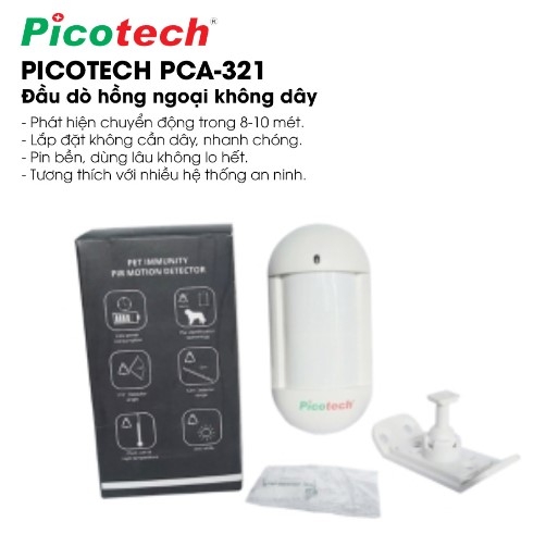 Đầu dò hồng ngoại không dây PICOTECH PCA-321