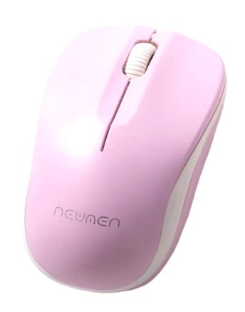 Chuột máy tính không dây Newmen F116 ( màu trắng/ hồng)