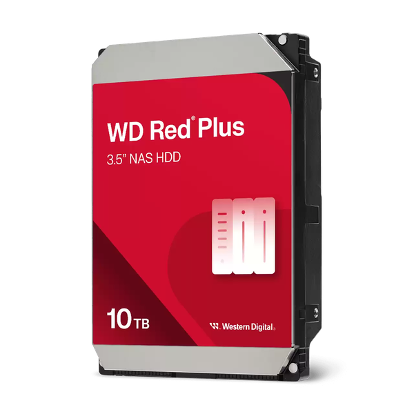 Ổ cứng Western Digital Red Plus 10TB 3.5 inch 512MB Cache 7200RPM WD100EFGX