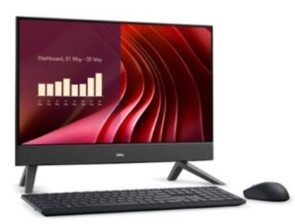 Máy tính bàn All in One Dell EC24250 DR93T66 ( i5-1334U(10*3.4) | 16GB | 1TSSD | 23.8FHD | Camera | SP | BT/KB/M | W11SL+OFFICE2024 | ĐEN | 1yr)