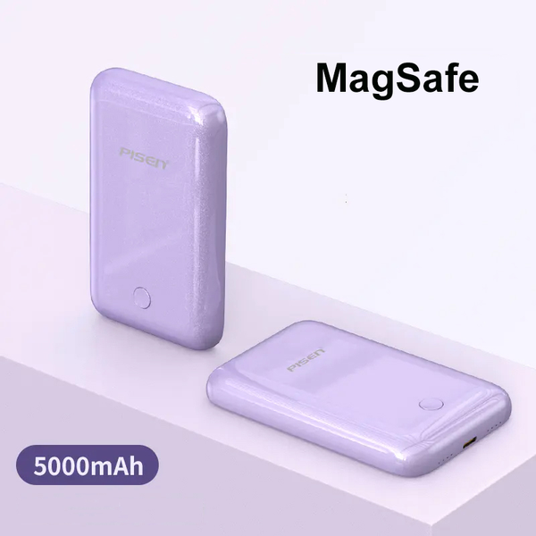 Sạc dự phòng PISEN QUICK Magsafe Wireless 5000mAh ultra slim CCY-DY09