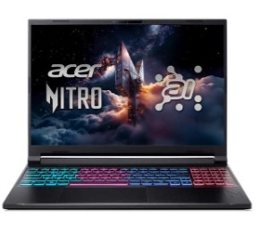 Laptop Acer Gaming Nitro V 16 AI ProPanel ANV16S-61-R0B8 NH.QXQSV.001 (Ryzen AI 5 340 | RTX 5050 | 16