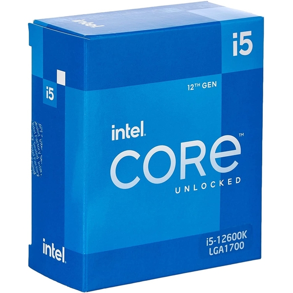 CPU Intel Core i5 12600K (Intel LGA1700 - 10 Core - 16 Thread - Base 3.7Ghz - Turbo 4.9Ghz - Cache 20MB)