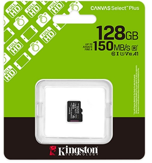 Thẻ nhớ Kingston 128GB microSD Canvas Select Plus SDCS3/128GBSP