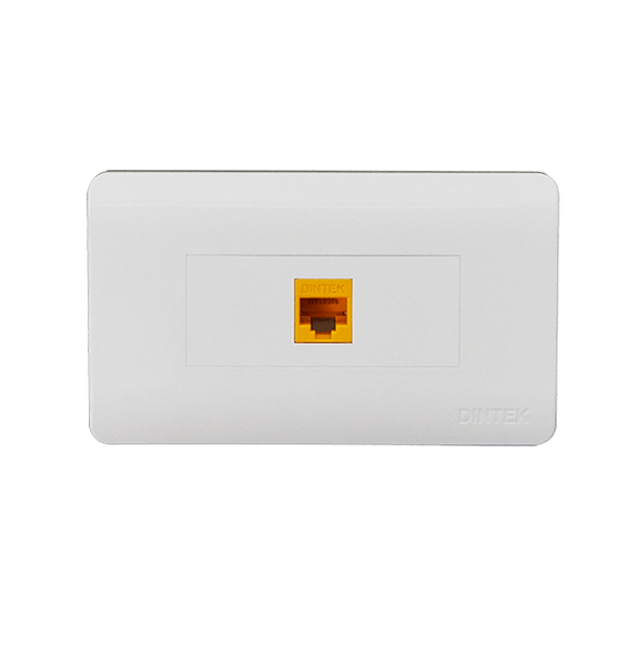Mặt nạ 1 port Dintek Wallplate (1303-11030)