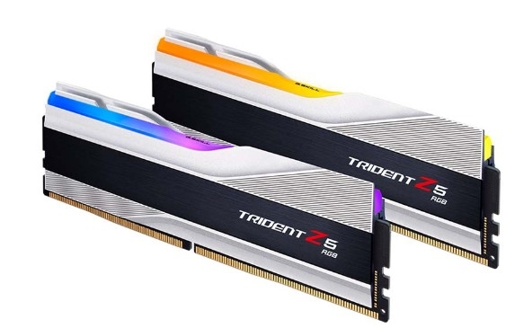 Ram GSKILL Trident Z5 RGB 64GB 6000MHz DDR5 (2x32GB) White (F5-6000J3636F32GX2-TZ5RW)