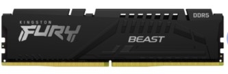RAM Kingston FURY Beast 32GB (1x32GB) DDR5 6000Mhz (KF560C36BBE2-32) (AMD EXPO+INTEL XMP)