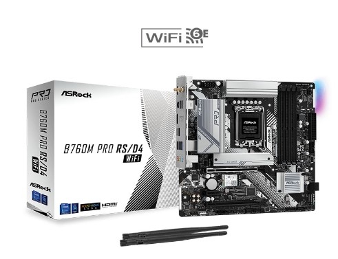 Mainboard ASROCK B760M Pro RS/D4 WiFi