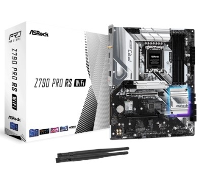 Mainboard Asrock Z790 Pro RS WiFi | Intel Z790, LGA 1700, ATX, 4 khe DDR5