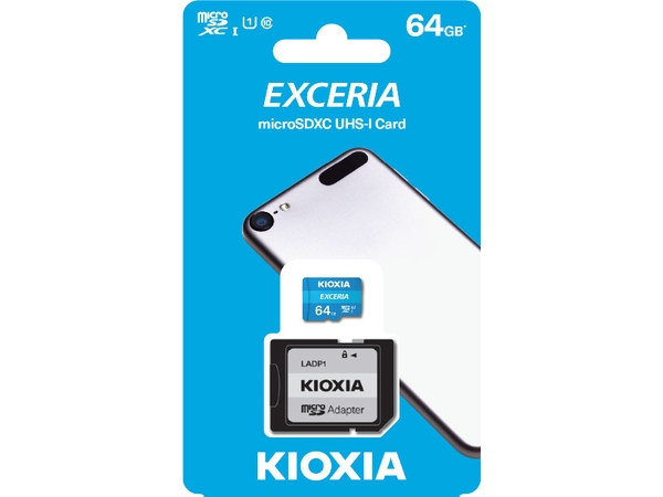 Thẻ nhớ MicroSD KIOXIA Exceria C10 U1 64GB LMEX1L064GG4
