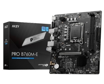 Mainboard MSI PRO B760M-E DDR5