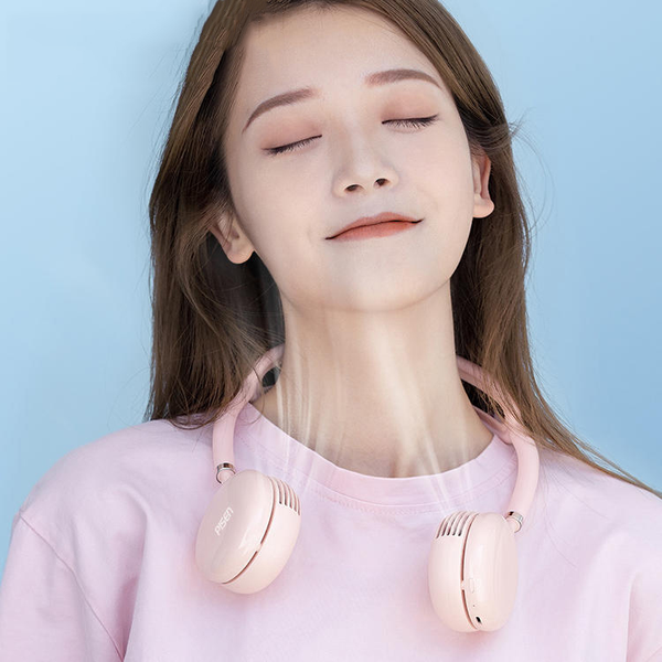 Quạt  KHÔNG DÂY đeo cổ PISEN HJ-F05