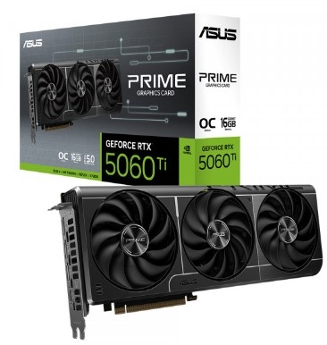 VGA ASUS PRIME RTX 5060 Ti 16GB GDDR7 OC